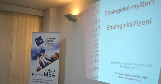Workshop Strategické myslenie | 31. 8. 2016