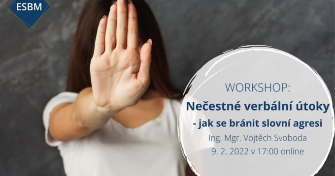 Online workshop Nečestné verbálne útoky