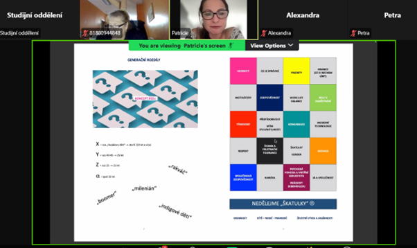 Online workshop Generačné rozdiely | 24. 9. 2024