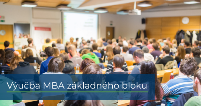 Úspešná výučba MBA základného bloku