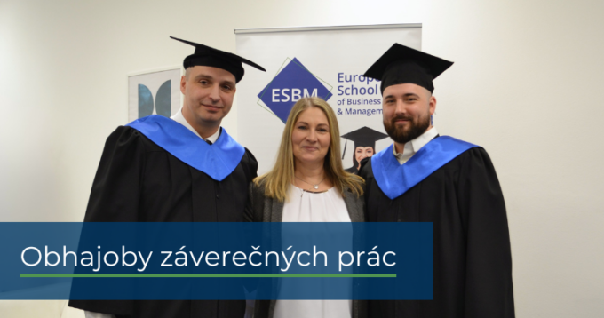 Gratulujeme novým absolventom ESBM!