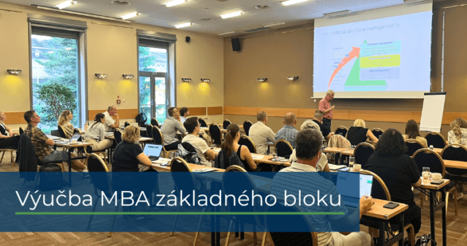 Predprázdninová výučba MBA základného bloku
