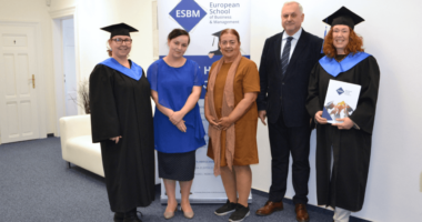 Obhajoby MBA na ESBM