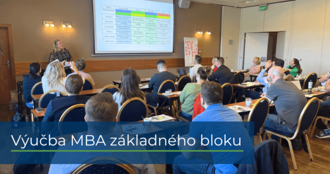 MBA výučba základného bloku: intenzívny deň plný praxe